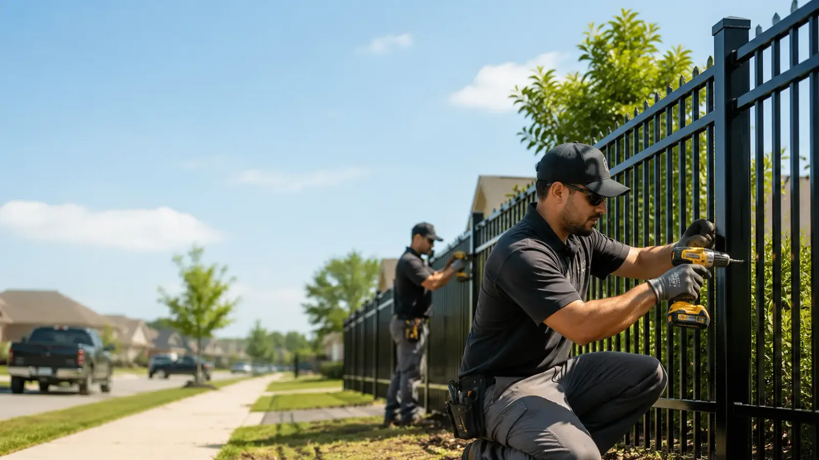 Metal Fence Installation in Cypress, FL